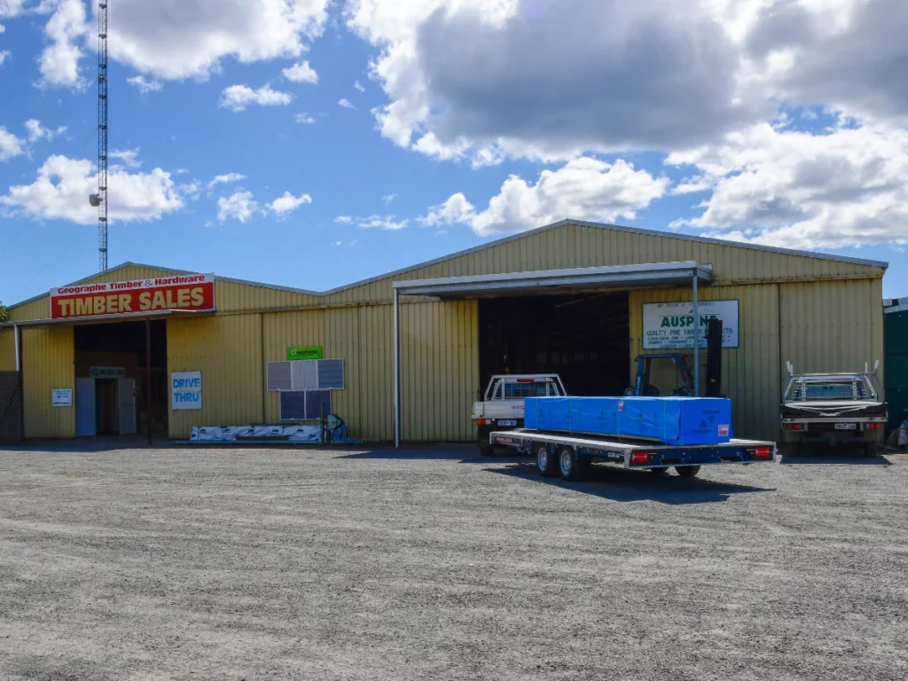 Geographe Timber yard in Busselton Western Australia