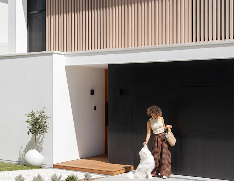 Hardie Architectural Collection modern home façade suitable for Busselton builds
